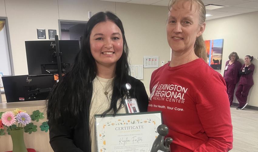 Daisy award two nurses
