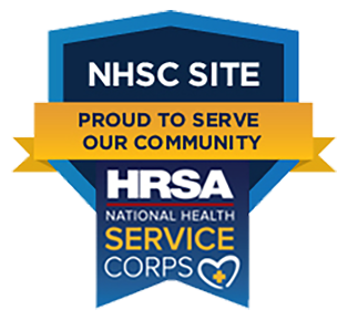 NHSC Site, Proud to Serve Our Community, HRSA National Health Service Corps